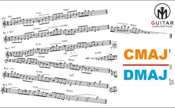 upper voicings for guitar