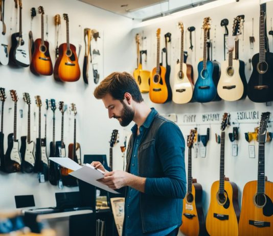 Buying your first guitar