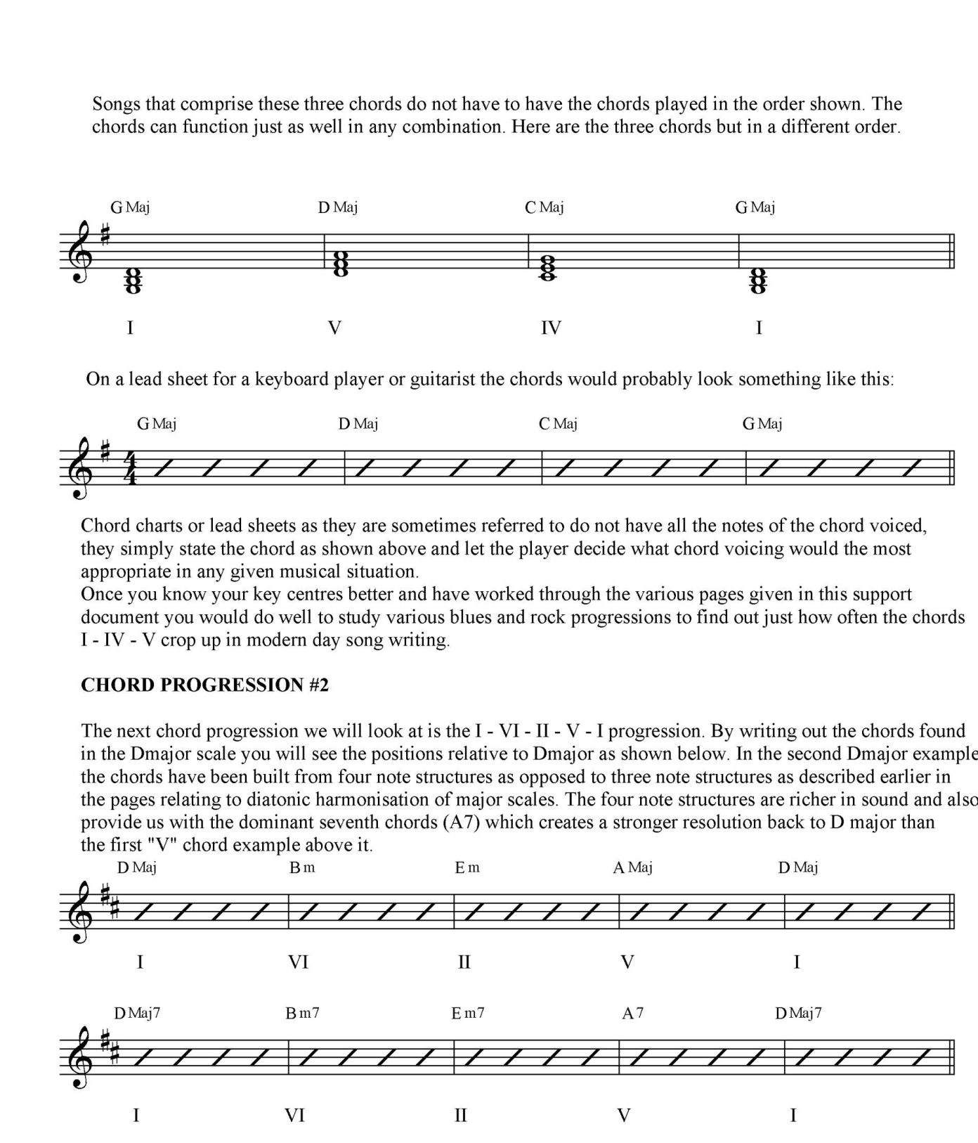 Understanding Diatonic Chord Theory Essentials | GMI - Guitar & Music ...