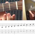 advancing guitar lesson 1 open string major scales