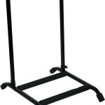 rok it multi guitar stand rack with folding design holds up to 3 electric or acoustic guitars ri gtr rack3black