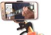 smartphone guitar capo android and iphone compatible dock headstock neck clamp cell phone holder aid musicians electric